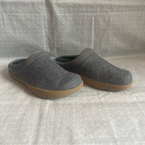Kalso Mako Gray Wool Mules 6